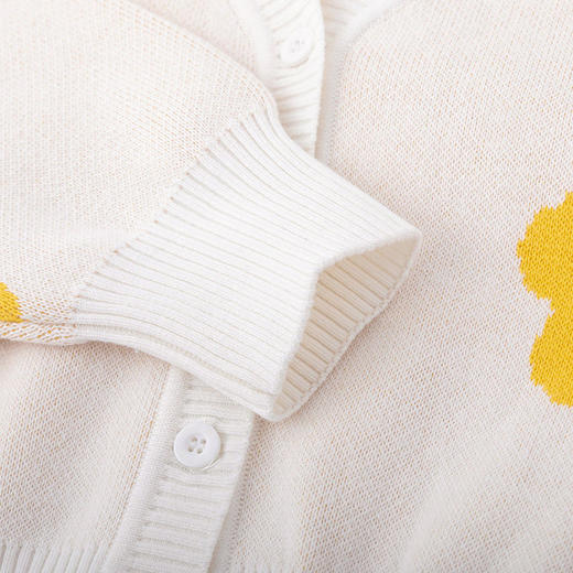 贝贝怡针织开衫宝宝外套毛衣春秋女童洋气针织开衫韩版上衣爆款新品 商品图8