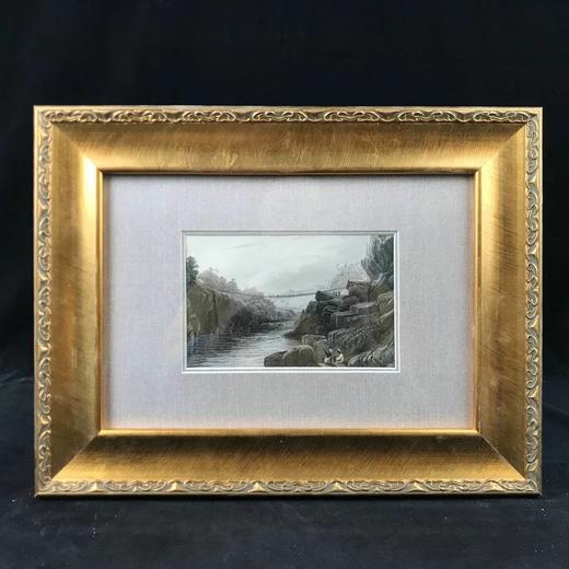 1840年代艺术杰作钢版画复古装裱  11款可选 带装裱（39*30cm）C系列 商品图2