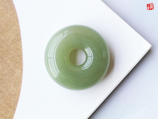 和田玉【平安扣】配精美挂绳 商品图0