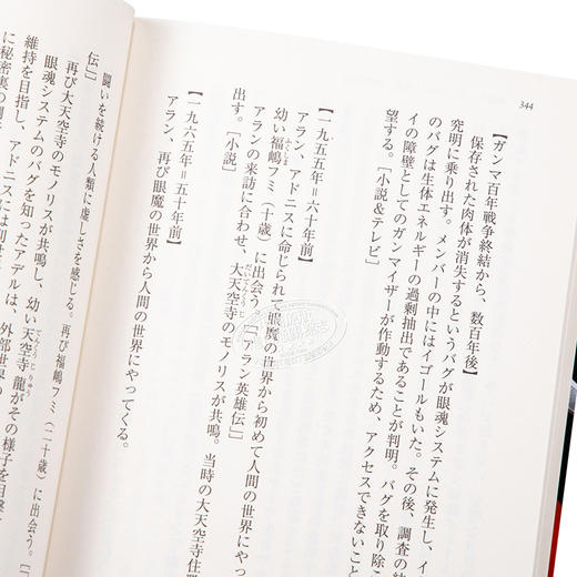 【中商原版】小说 假面骑士Ghost 日文原版 小説 仮面ライダーゴースト 未来への記憶 商品图3