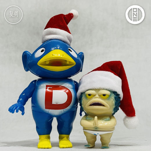 现货 壹工坊 Doggi与Buddha 圣诞套装 潮流玩具 商品图0