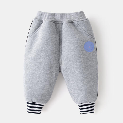 【柔软舒适 御寒保暖】宝宝冬款A类夹棉裤子儿童冬季加厚长裤男童秋冬外出保暖长裤潮 商品图1