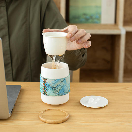 千里江山国风办公杯套装 商品图2