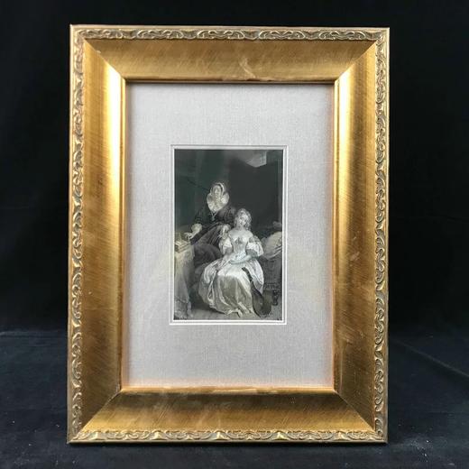 1840年代艺术杰作钢版画复古装裱  11款可选 带装裱（39*30cm）C系列 商品图7