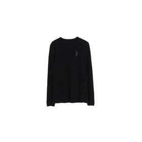 MIIDII谜底2022春新款时尚打底衫圆领刺绣套头针织衫女221MZ0370