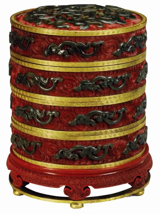 《朱艳华绮：故宫博物院藏乾隆朝漆器展》，精装16开，故宫博物院、嘉德艺术中心编，河北教育出版社2021年7月版，定价368，售价248元。 商品图7