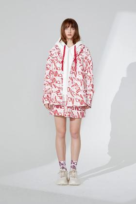 虎啸新春高克重刺绣外套