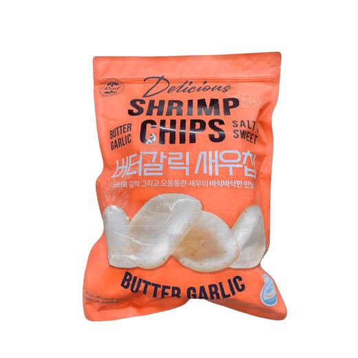 莉迩 黄油蒜香味虾片220g  商品图0