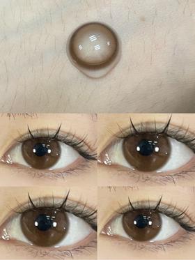 【日抛】LL29·肉肉棕·Lillilly丨14.2mm（日抛/一盒10片装）