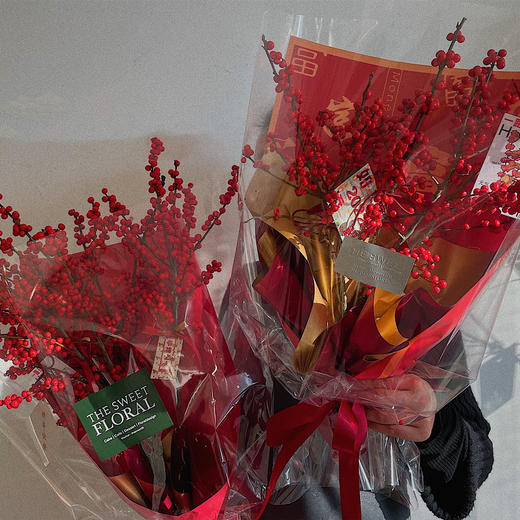 红火虎年  旺运冬青 · 花束 （新年版随机包装） 商品图1