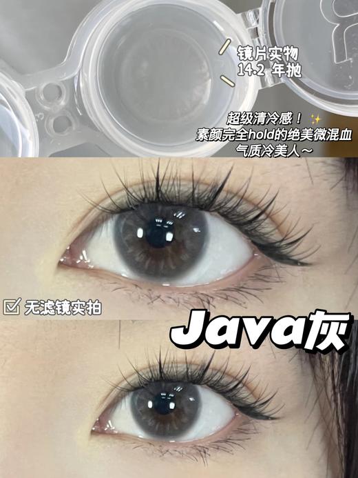 【日抛】Java·渣女灰·Bebebest丨14.2mm（日抛/一盒10片装） 商品图11