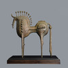 宇达青铜摆件 韩美林作品《马》限量艺术装饰摆件  长45cm 商品缩略图0