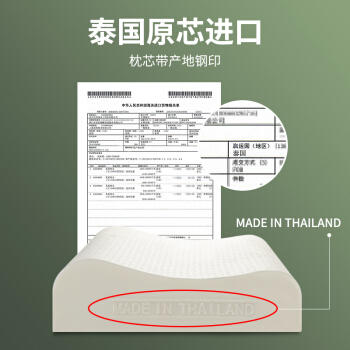 睡眠博士泰国进口天然乳胶枕芯 商品图3