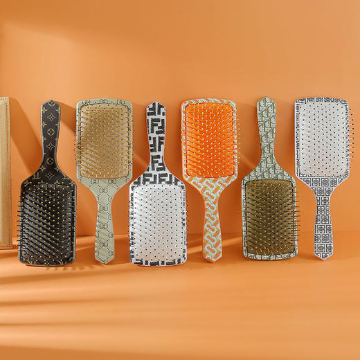 贵妇大牌王妃梳气囊梳女按摩梳子女学生韩版家用防静电神器气垫梳 商品图6