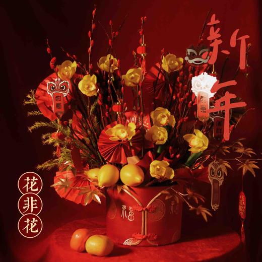 《花开富贵》-高档蕙兰年宵花
高65×宽45（cm） 商品图6