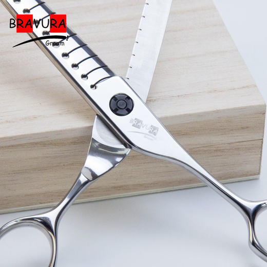 双面鱼骨剪 M3T3-70意大利BRAVURAGROOM 宠物美容M系列 商品图2