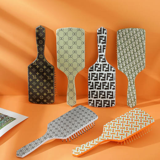 贵妇大牌王妃梳气囊梳女按摩梳子女学生韩版家用防静电神器气垫梳 商品图2