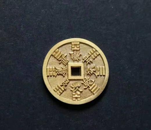 古法铸造工艺小花钱-金款 银款 GY024 商品图1