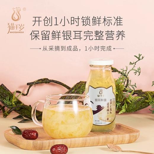 猫千岁银耳鲜露220ml*6瓶装 商品图4