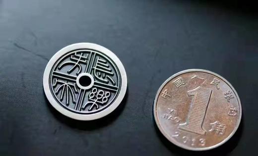 古法铸造工艺小花钱-金款 银款 GY024 商品图8