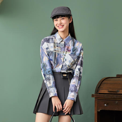 ZIHAN紫涵长袖衬衫Z2Z01AS165 商品图2