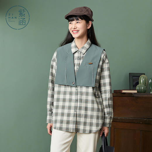 ZIHAN紫涵长袖衬衫Z2Z01AS119 商品图0