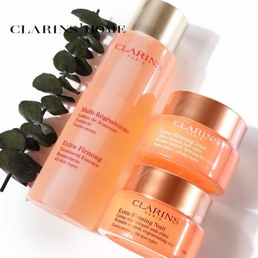 法国 Clarins娇韵诗 焕颜弹簧3件套 套装（弹簧水200ml+弹簧日霜50ml+弹簧晚霜50ml） 商品图3
