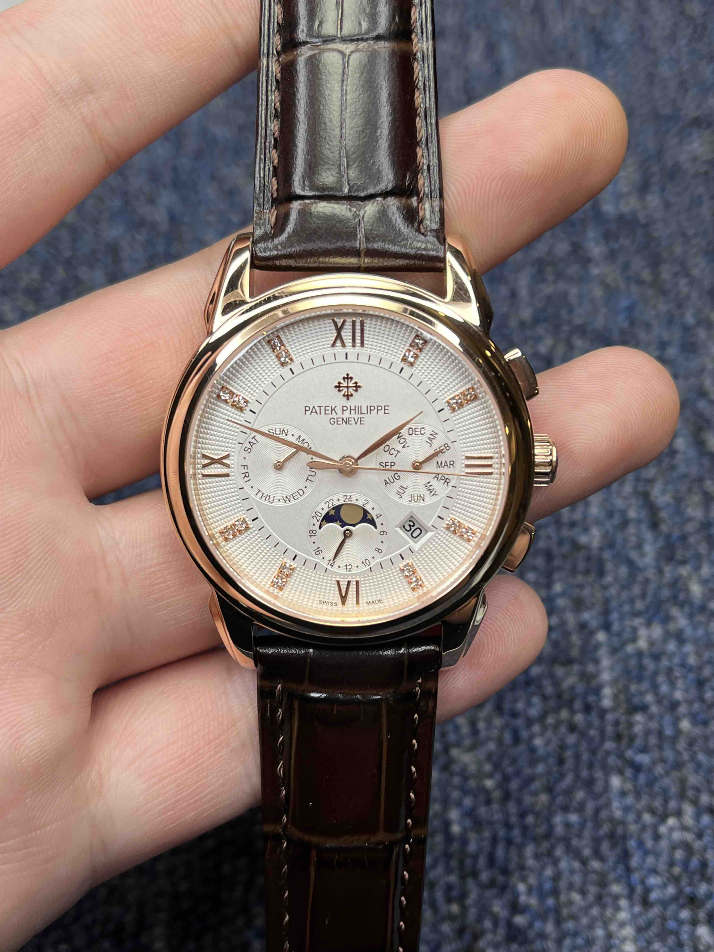 百達翡麗patek philippe 貴族的藝術品!搭載進口9100多功能機械機芯