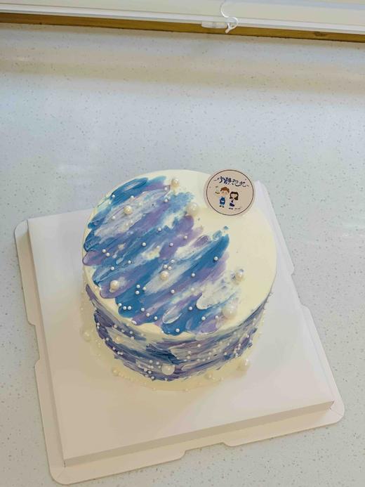 四寸简洁奶油蛋糕 下单前请仔细阅读商品详情 商品图0