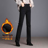 TZF-MDXS220101新款时尚气质休闲宽松加绒直筒牛仔裤 商品缩略图3