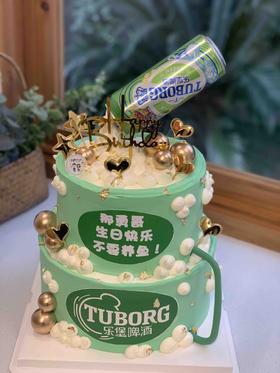 双层乐堡啤酒奶油蛋糕 下单前请仔细阅读商品详情