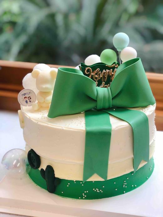 翻糖蝴蝶结奶油蛋糕 下单前请仔细阅读商品详情 商品图1