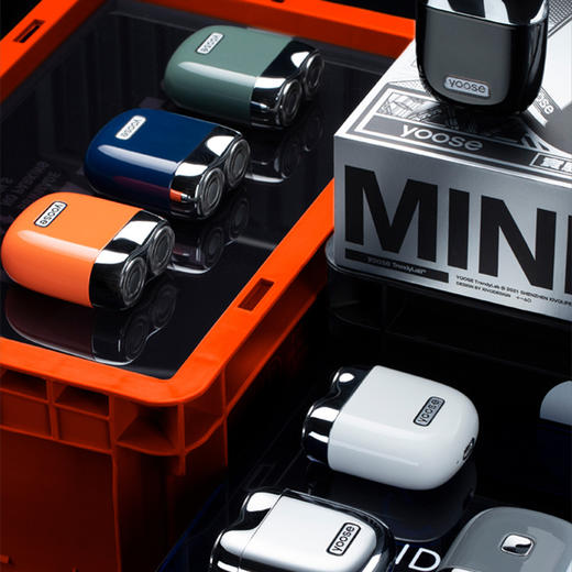 yoose/有色MINIX电动剃须刀男士迷你便携式刮胡刀  合金机身 旅行便携 全身水洗  0201返团 商品图1