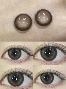 超高舒适度丨DK G347·Deekay丨高光奶芋灰14.5mm（年抛/2片装）