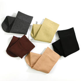 【可积分兑换】【48元12双】女士薄绒冬季女袜直板简约中长筒女袜【2022215】