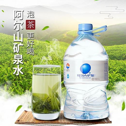 珍稀天然冷泉！阿尔山矿泉水 1桶/5L 商品图0