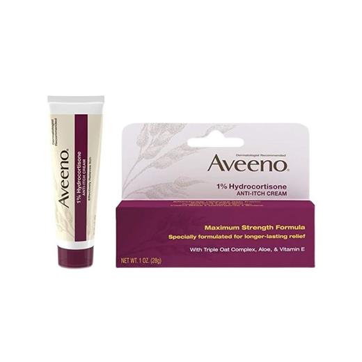 【保税仓】美国Aveeno艾维诺 婴幼儿童宝宝1% 氢化可的松止痒湿痒抗敏止痒保湿修护面霜28g/支 商品图1