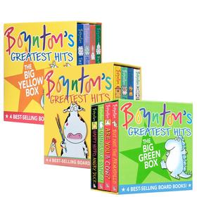 英文原版Boynton's greatest hits 博因顿的伟大作品 系列12本 低幼儿童英语启蒙早教认知亲子互动绘本温馨图画书正版进口纸板童书
