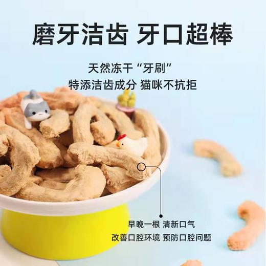 爱立方冻干鸡脖子鸡肉猫零食磨牙棒成猫幼猫成犬幼犬宠物去牙结石 犬猫通用 商品图4