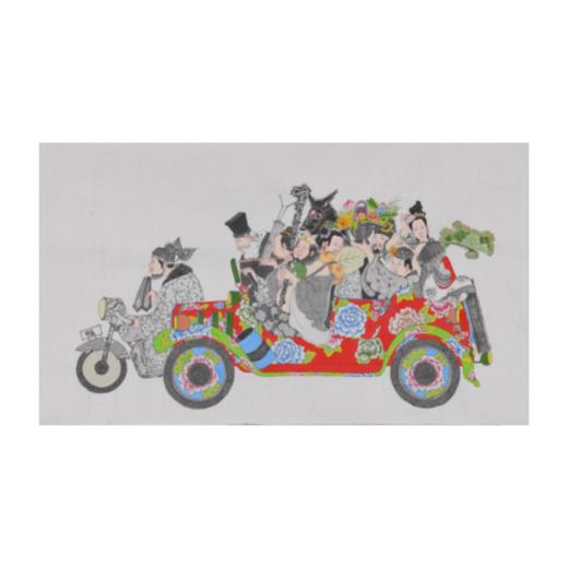 沈鹏 | 《八仙祝寿》 34cm×68cm 商品图0