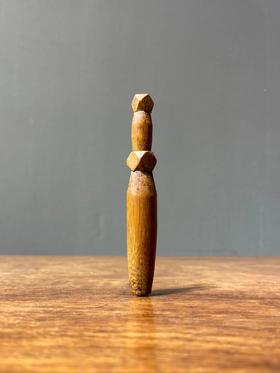 竹根雕金刚杵式香筒 ，顺丰包邮