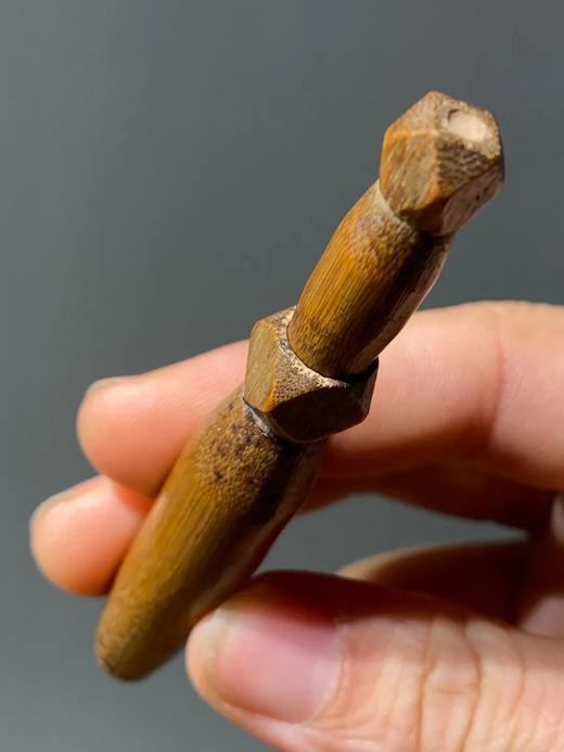 竹根雕金刚杵式香筒 ，顺丰包邮 商品图12