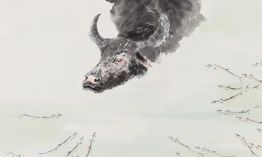 金喦 小写意花鸟 136cmx68cm 8平尺 商品图2