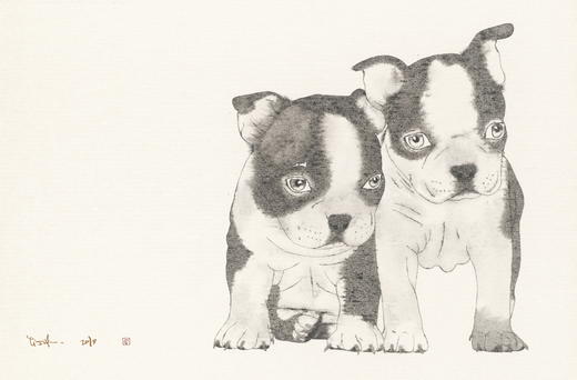 李军 | 《兄弟 2019 No.2》—4 纸本水墨 50cm×76cm 商品图1