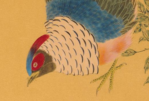 金喦 工笔花鸟02 100cm×50cm 4.5平尺 商品图2