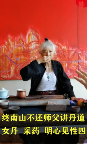 终南山女隐士讲内丹，女丹，采药，明心见性四