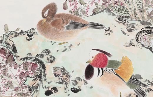 金喦 工笔花鸟07 136cmx68cm 8平尺 商品图2