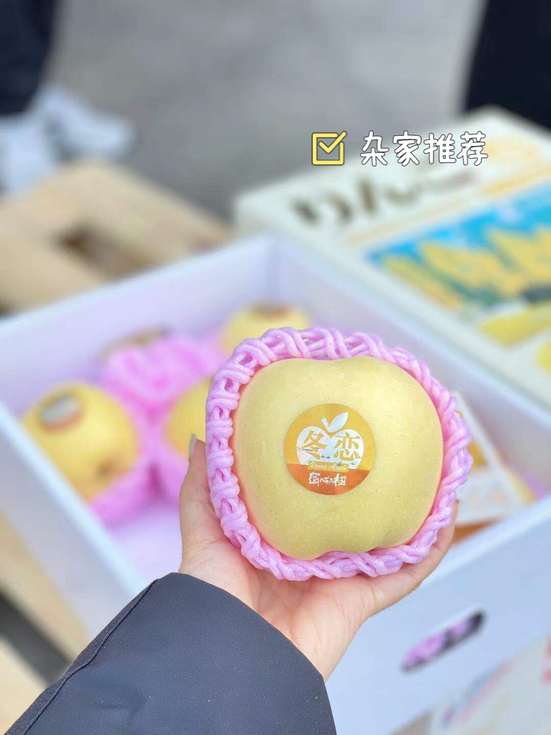周三取货：【匠心级冬恋苹果】 口感松脆、香蕉与牛奶味的集合，脆甜多汁！