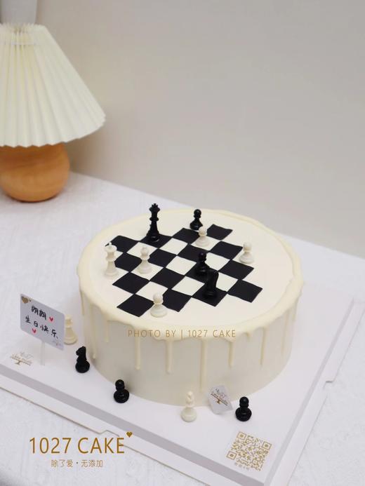 1027CAKE | 国际象棋主题蛋糕 商品图1