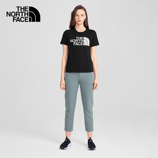 北面2022春夏新款短袖女士户外运动休闲半截T恤NF0A5JXDJK31 商品图0